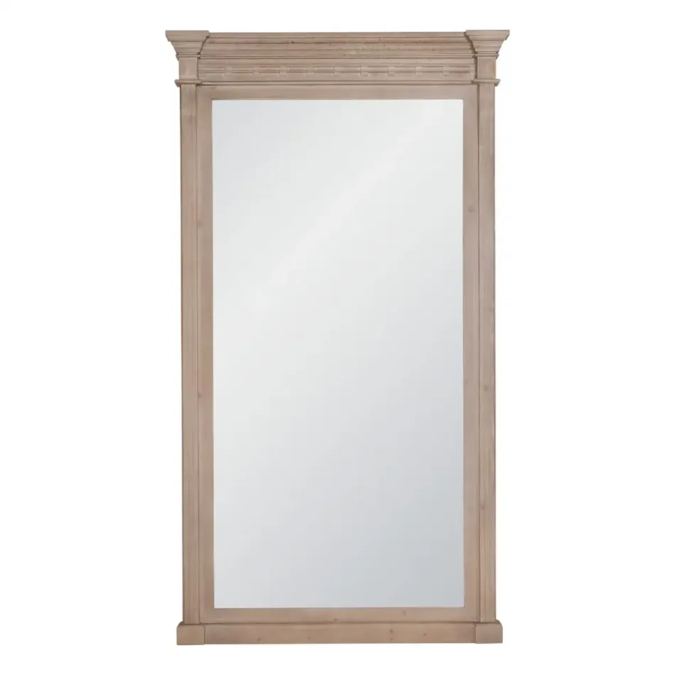 Estate Mirror - Smoke Gray Pine