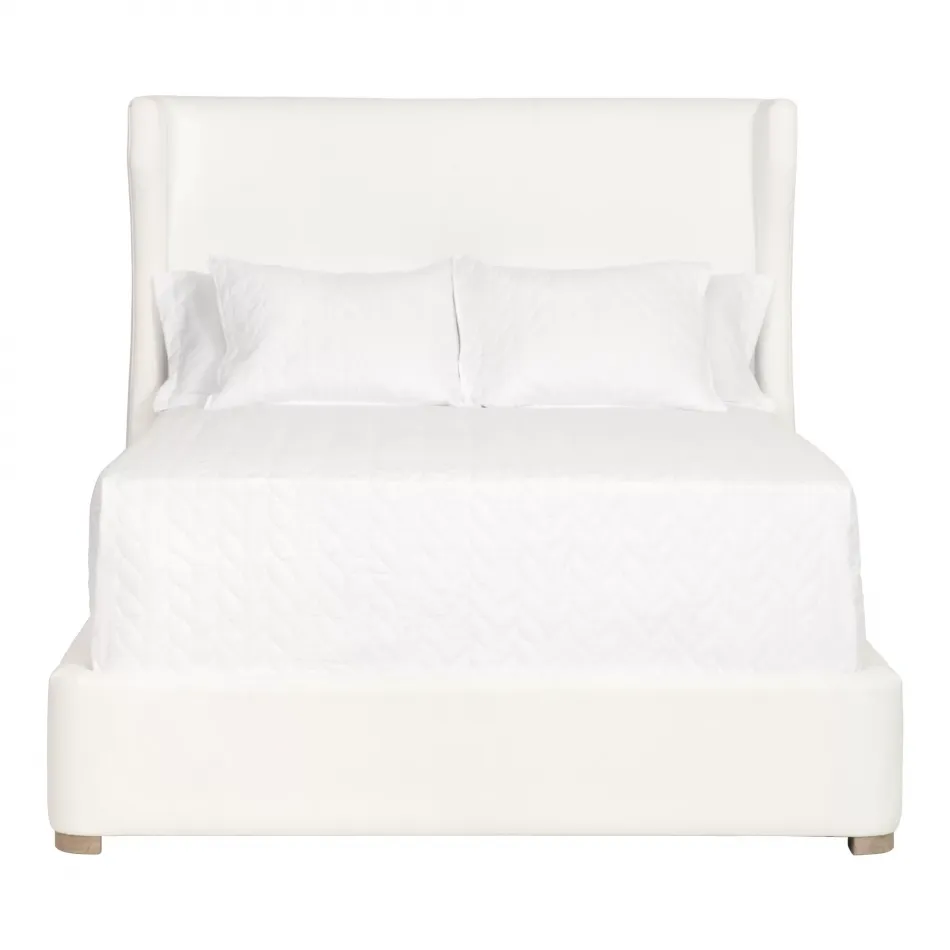 Balboa Queen Bed Livesmart Peyton-Pearl, Natural Gray Oak