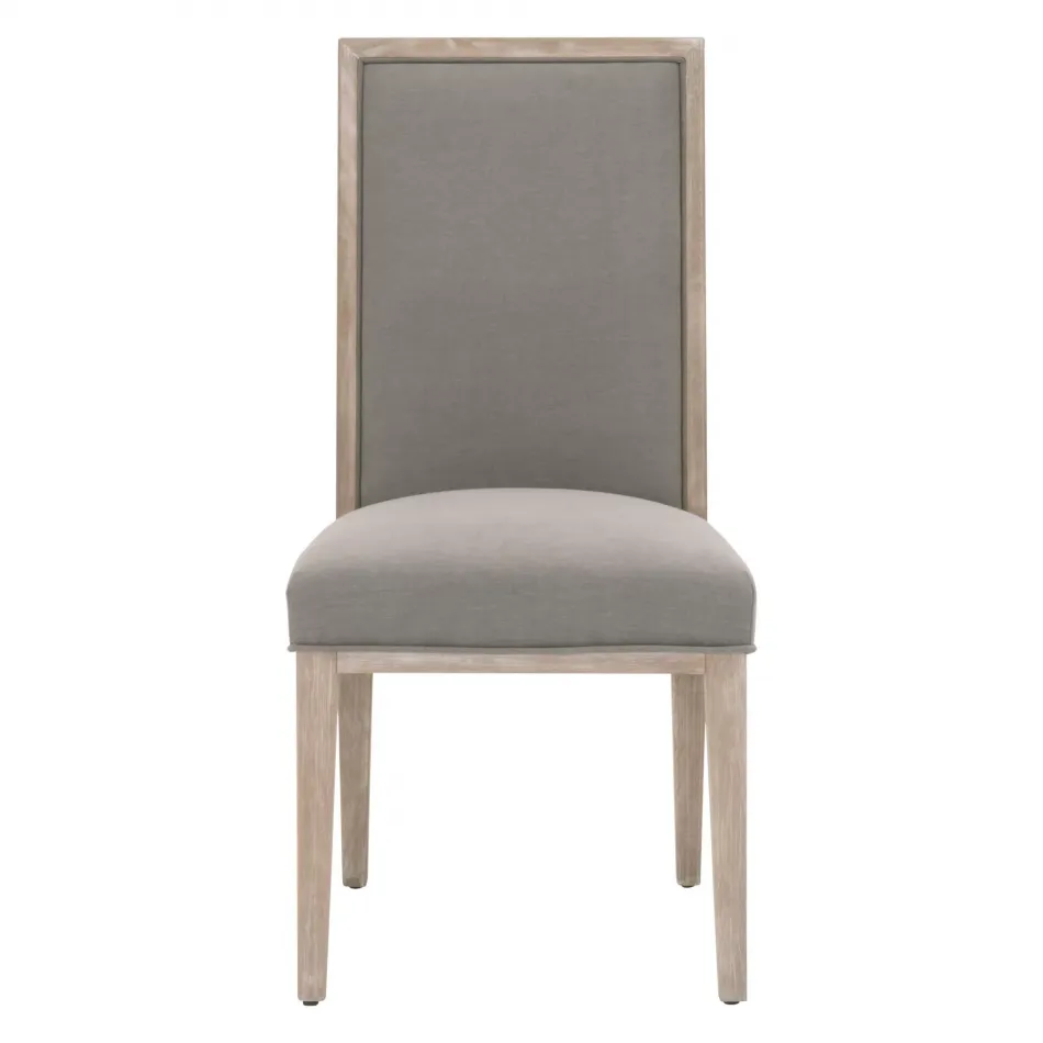 Martin Dining Chair, Set Of 2 Livesmart Peyton-Slate, Natural Gray