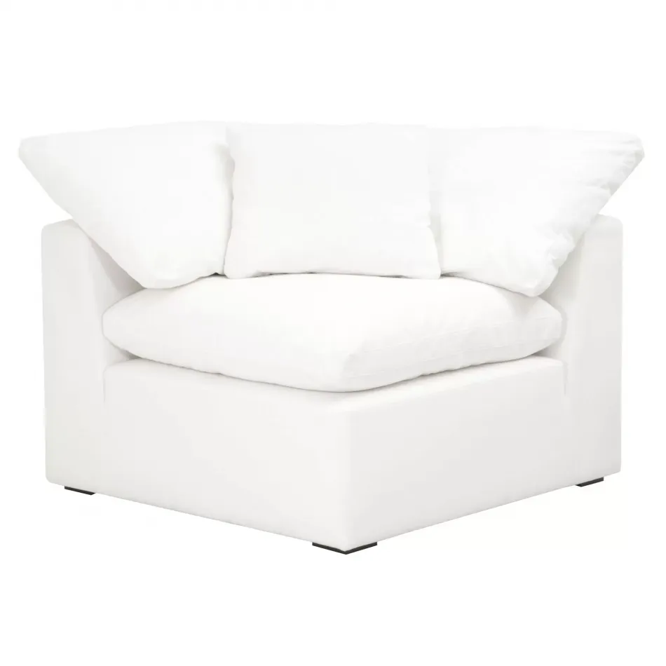Sky Modular Corner Chair Livesmart Peyton-Pearl, Espresso