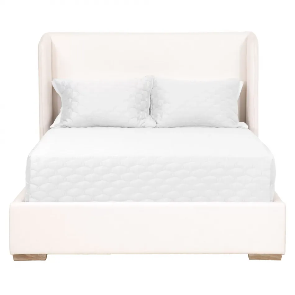 Stewart Cal King Bed Livesmart Peyton-Pearl, Natural Gray Oak