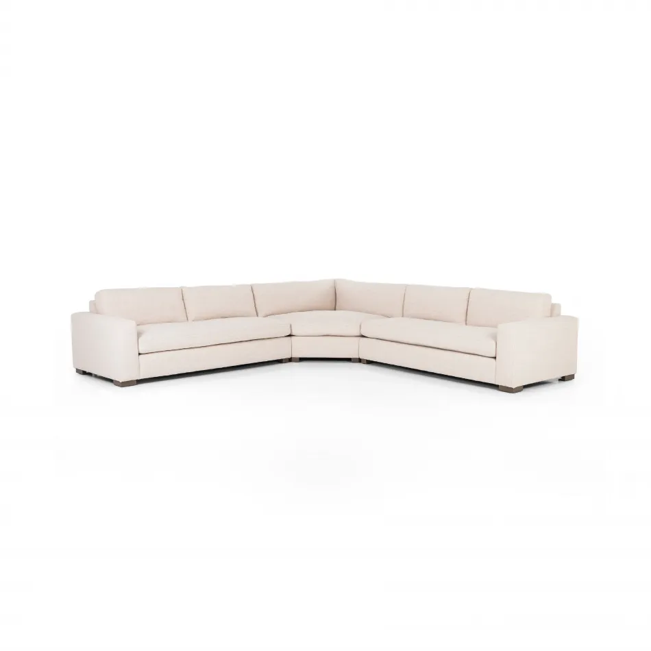 Boone 3 Pc Large Corner Sectional Thames