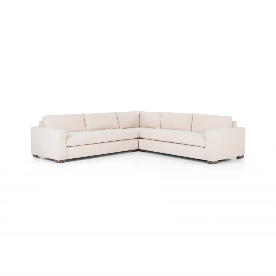 Boone 3 Pc Small Corner Sectional Thames