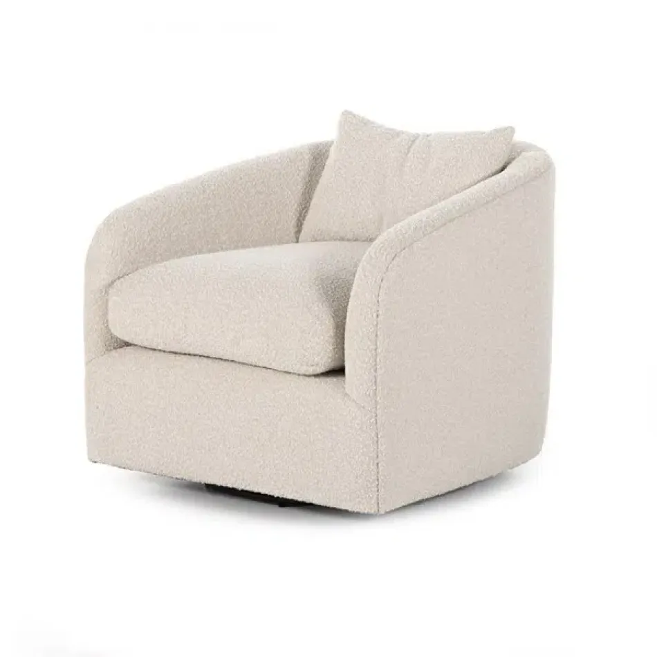 Topanga Swivel Chair Knoll Natural