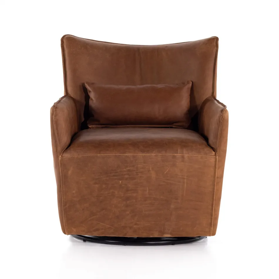 Kimble Swivel Chair Heirloom Sienna Old