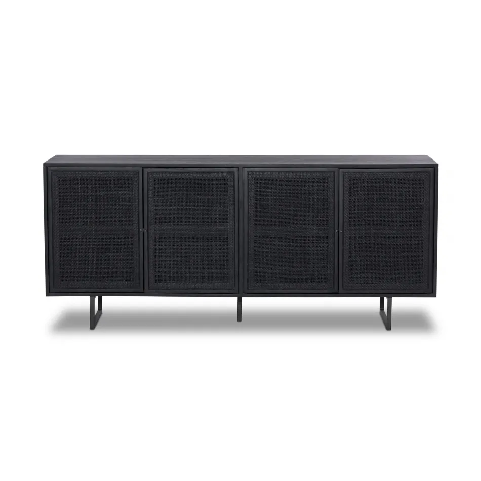 Carmel Sideboard Black Wash