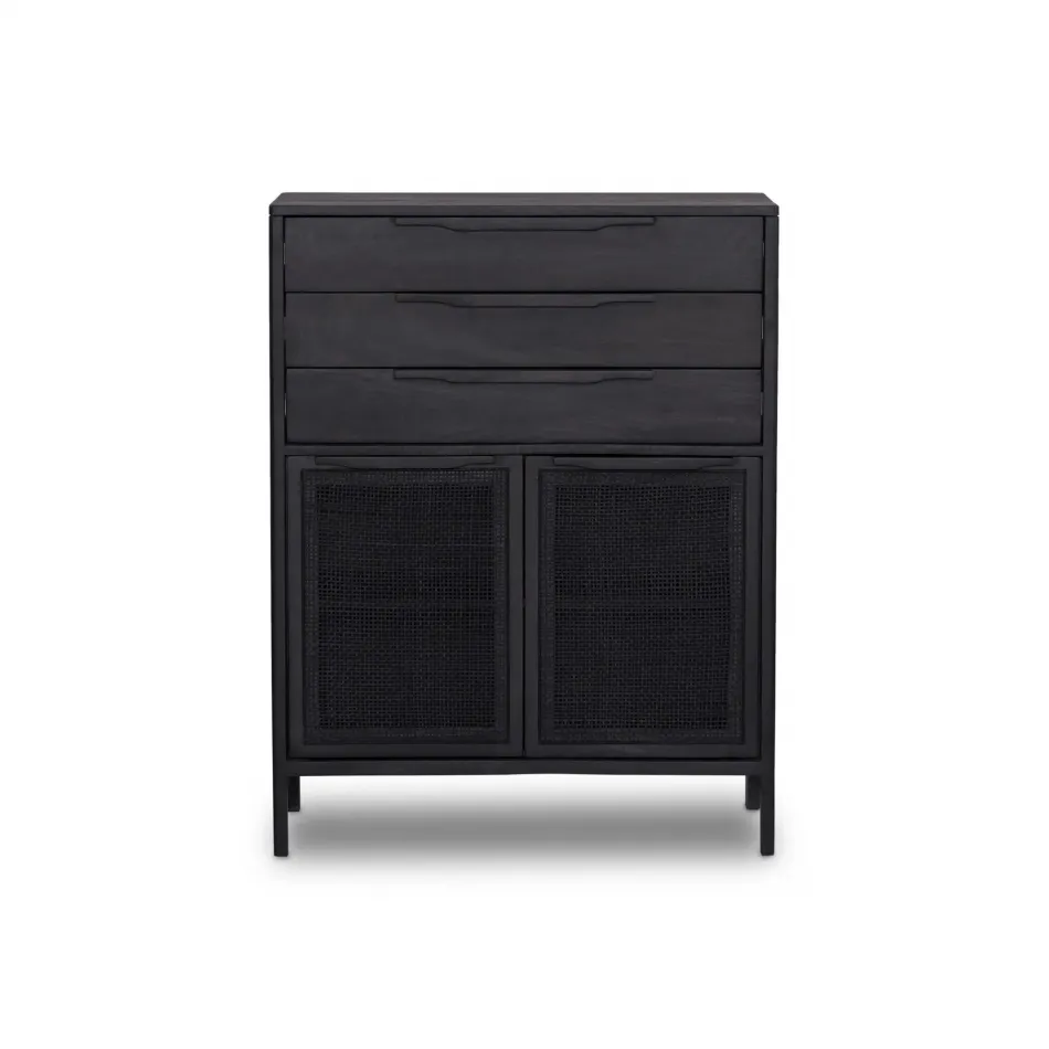 Sydney Tall Dresser Black Wash