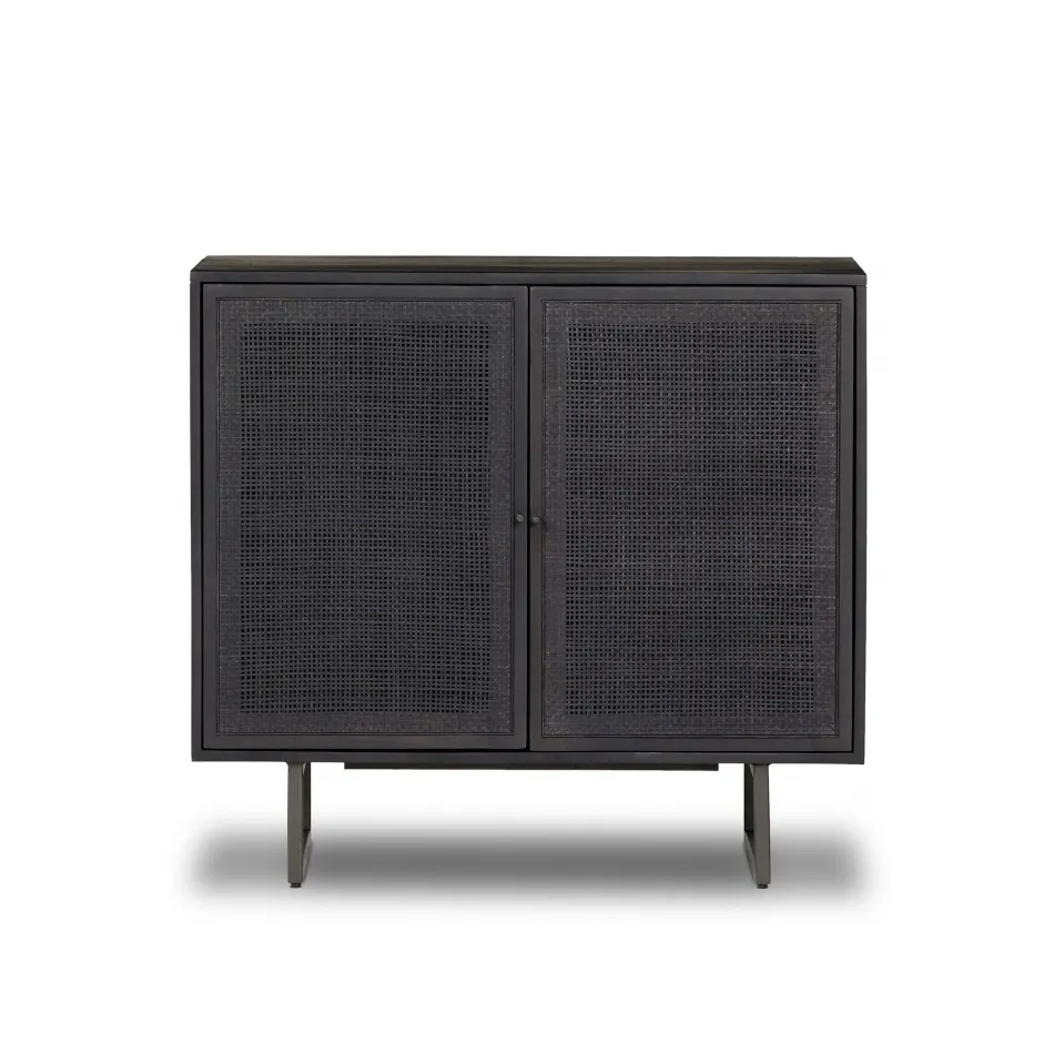 Carmel Small Cabinet Black Wash