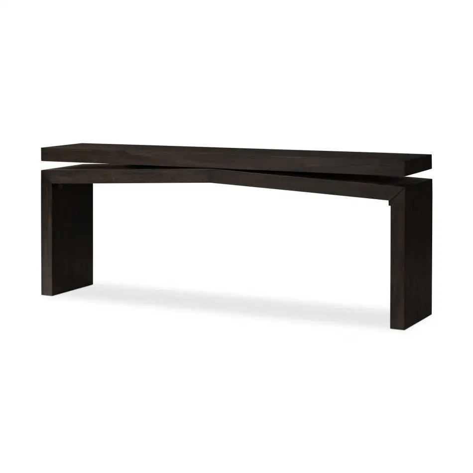 Matthes Console Table Smoked Black