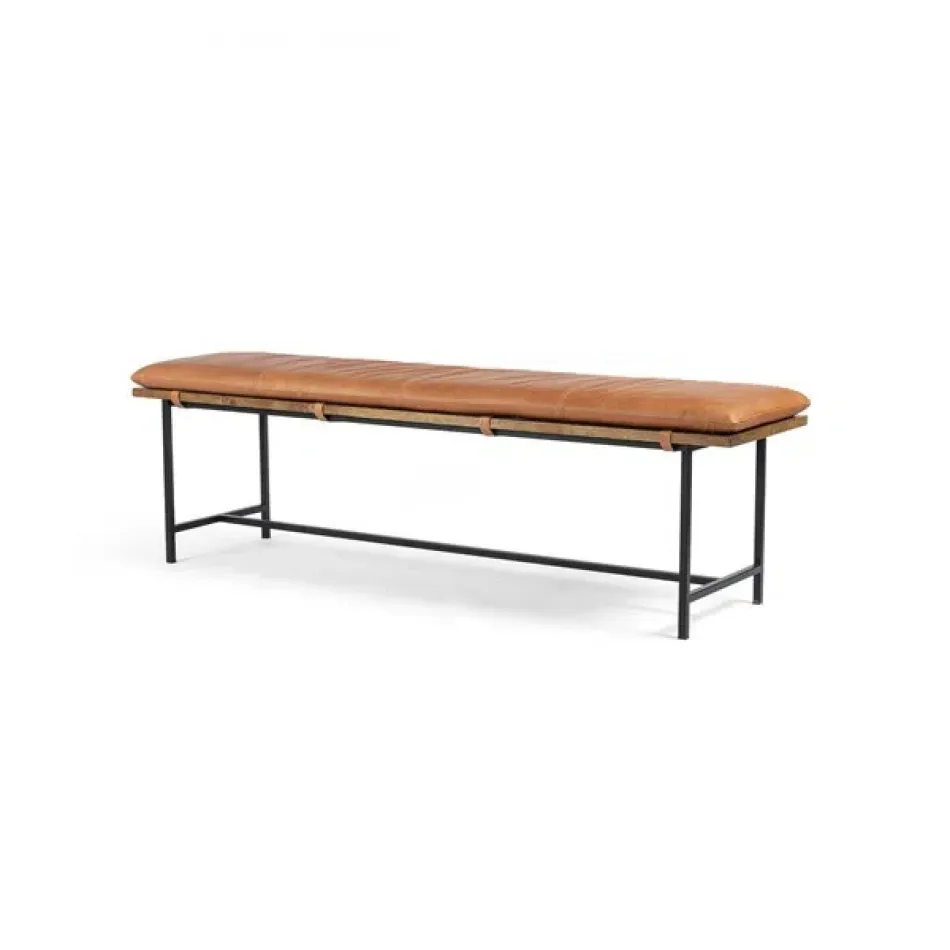 Gabine Accent Bench Brandy