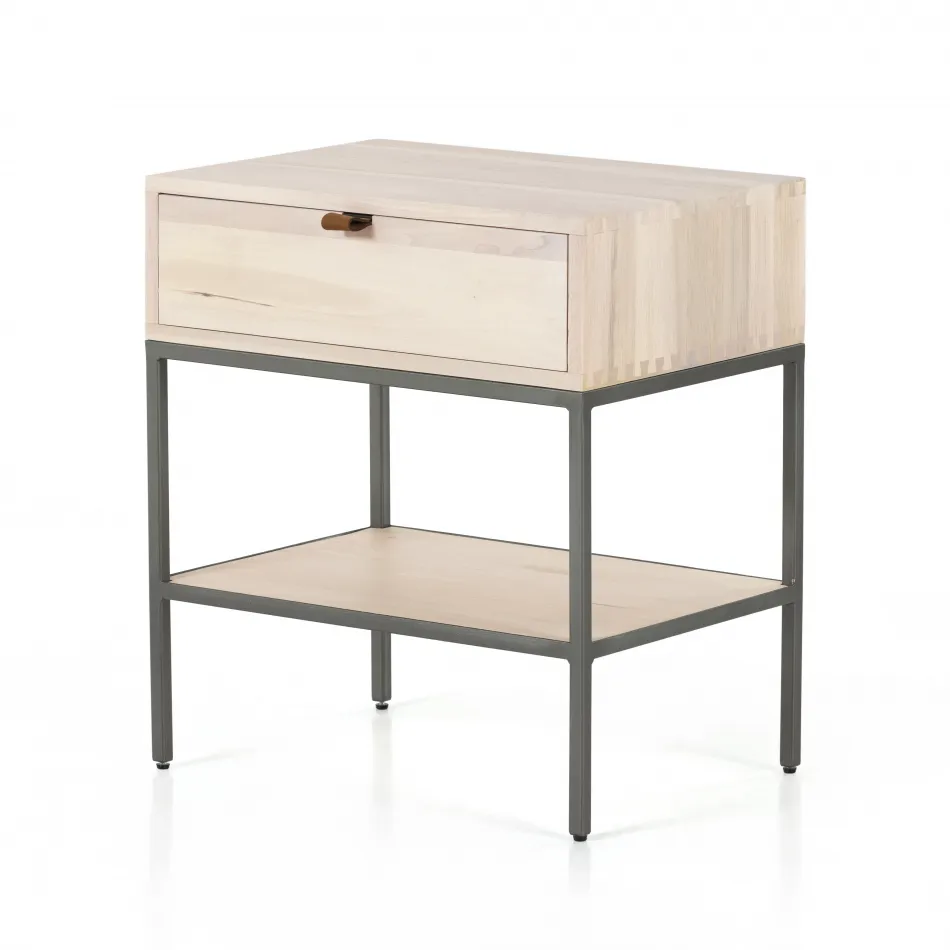 Trey Nightstand Dove Poplar