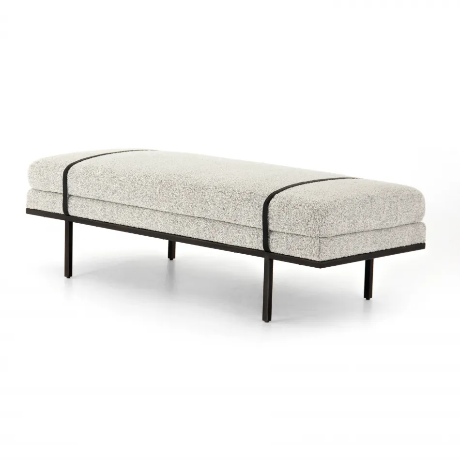 Harris Accent Bench Knoll Domino