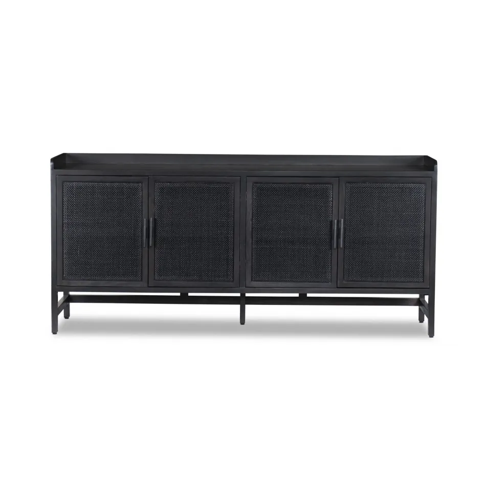 Caprice Sideboard Black Wash Mango