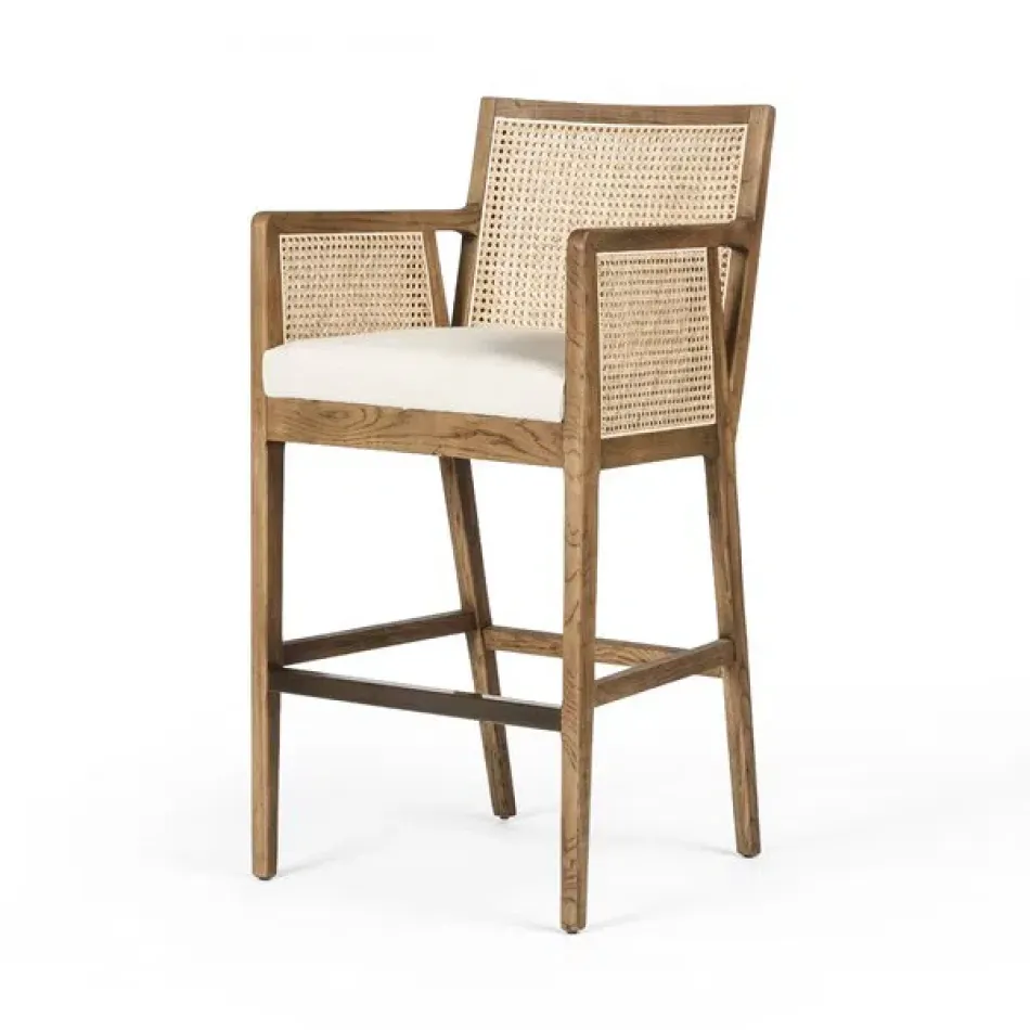 Antonia Toasted Parawood Bar Stool