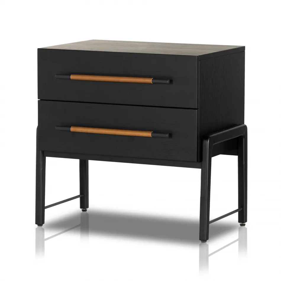 Rosedale Nightstand Ebony Oak