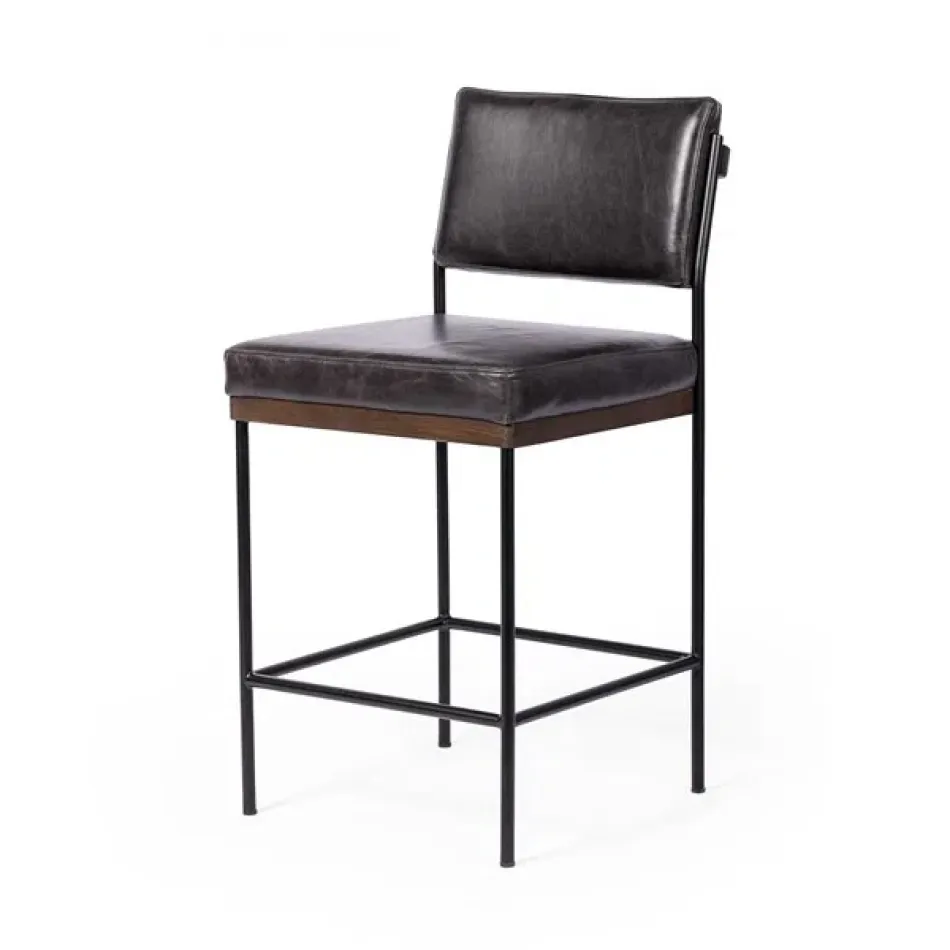 Benton Sonoma Black Bar Stool