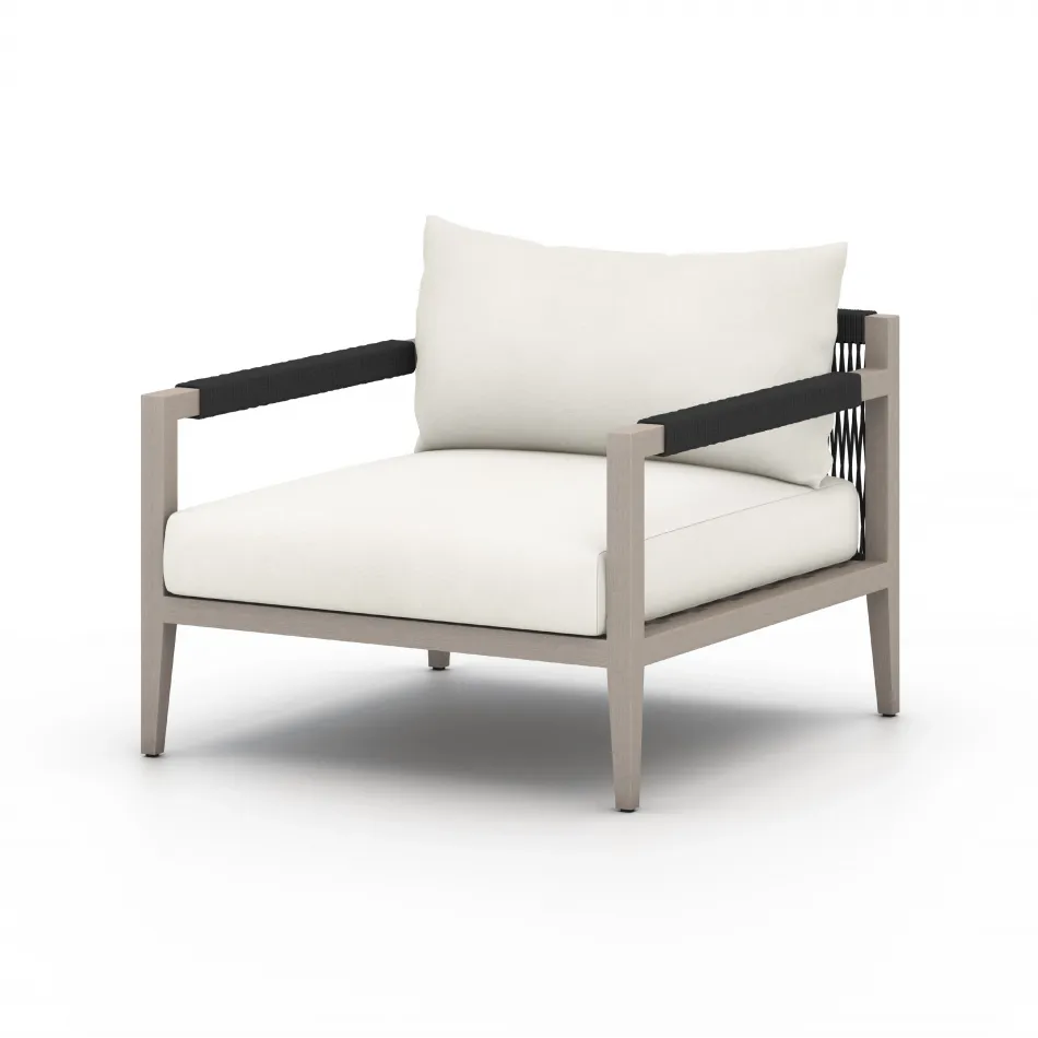 Sherwood Outdoor Chair Weathered Grey/Natural Ivory