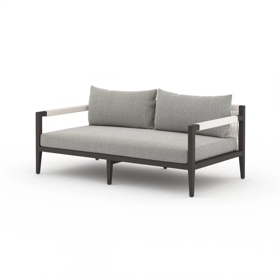 Sherwood Outdoor Sofa 63" Bronze/Faye Ash