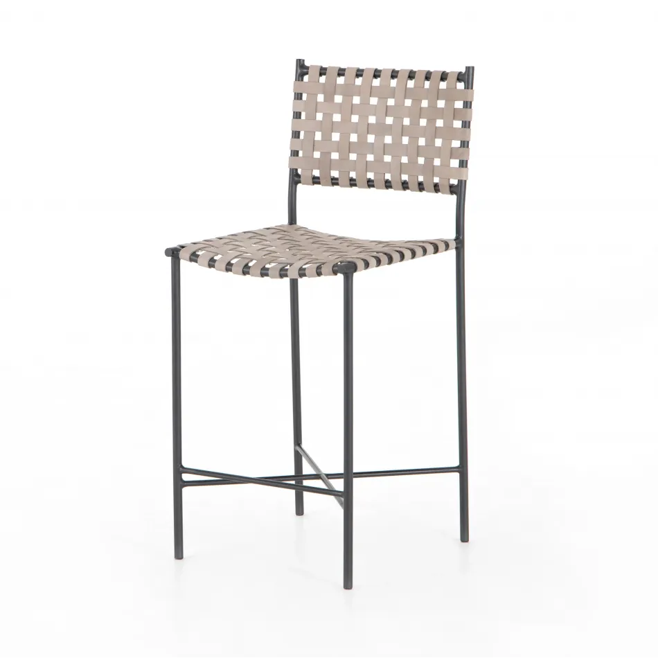 Garza Stool Smoke Grey Counter