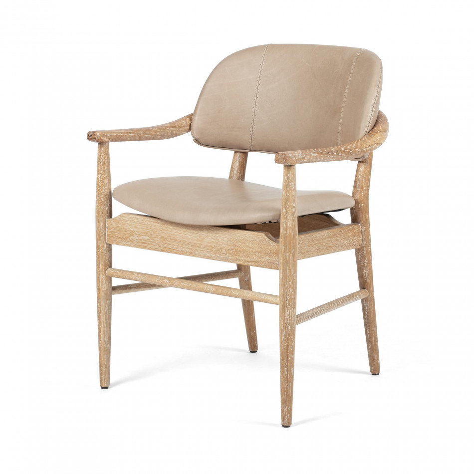 Josie Dining Chair Vintage Whitewash Ash