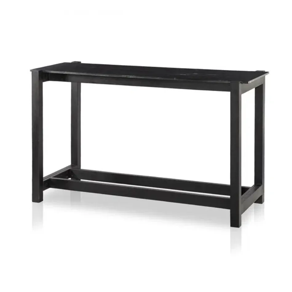 Scout  Counter Table Worn Black Mango