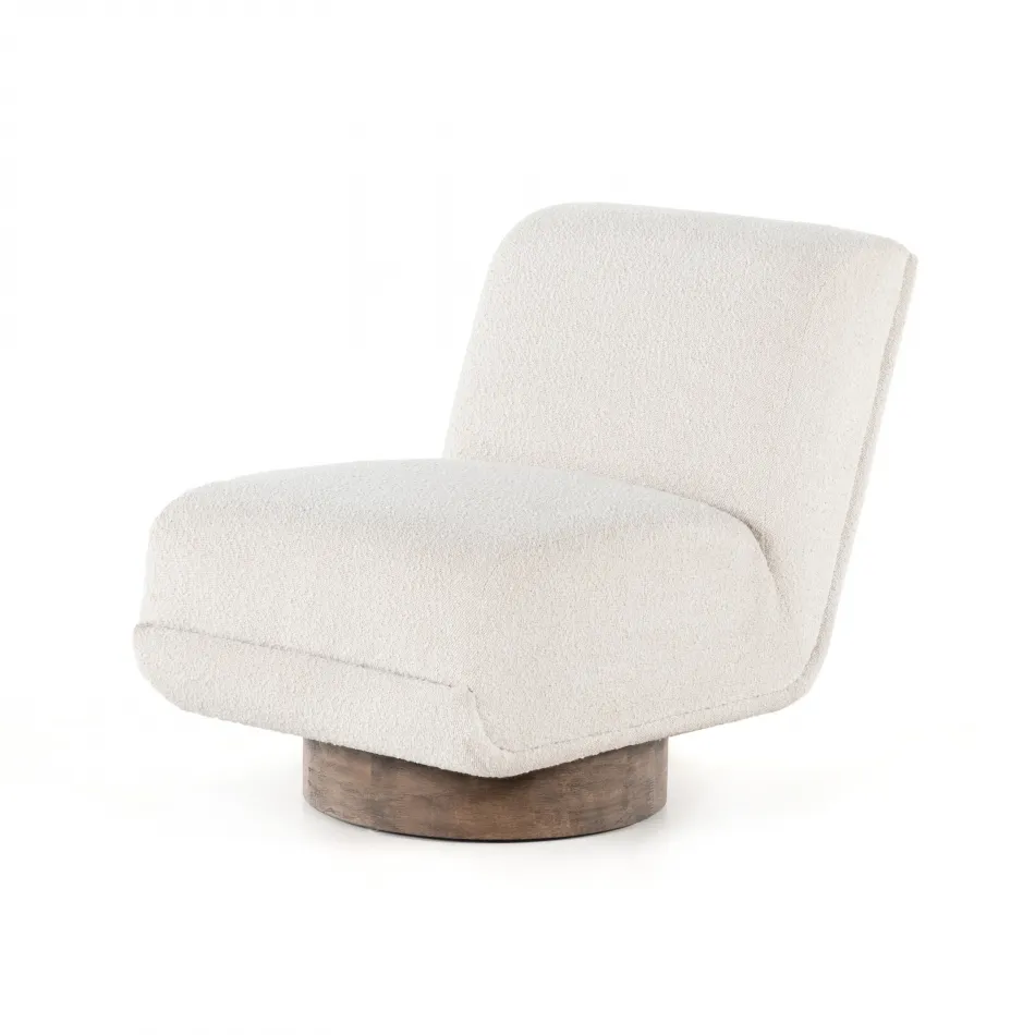 Bronwyn Swivel Chair Knoll Natural