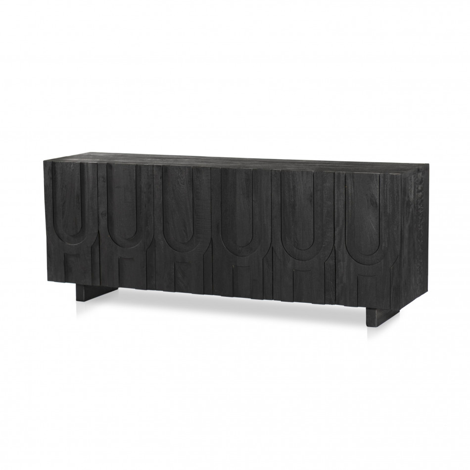 Rivka Media Console Dark Totem