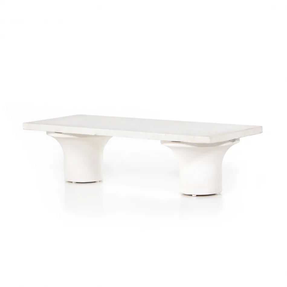 Parra Coffee Table Plaster Molded Conc