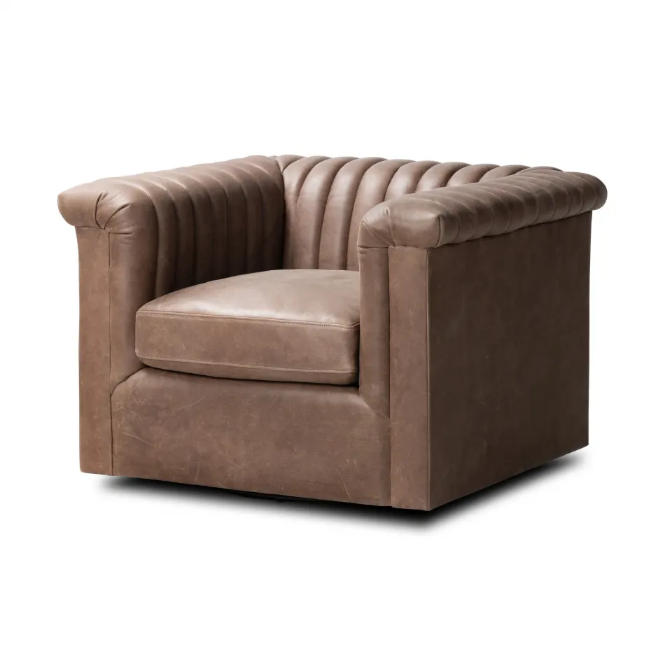 Watson Swivel Chair Palermo Cigar