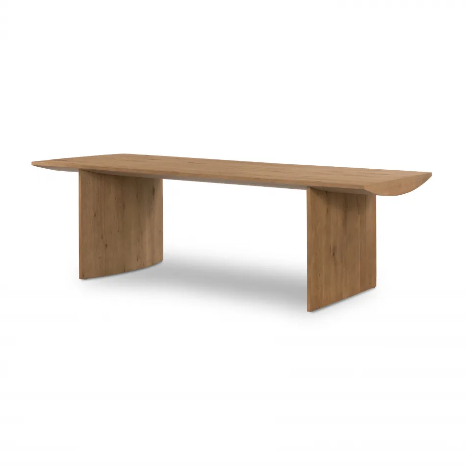 Pickford 94" Dining Table Dusted Oak Veneer