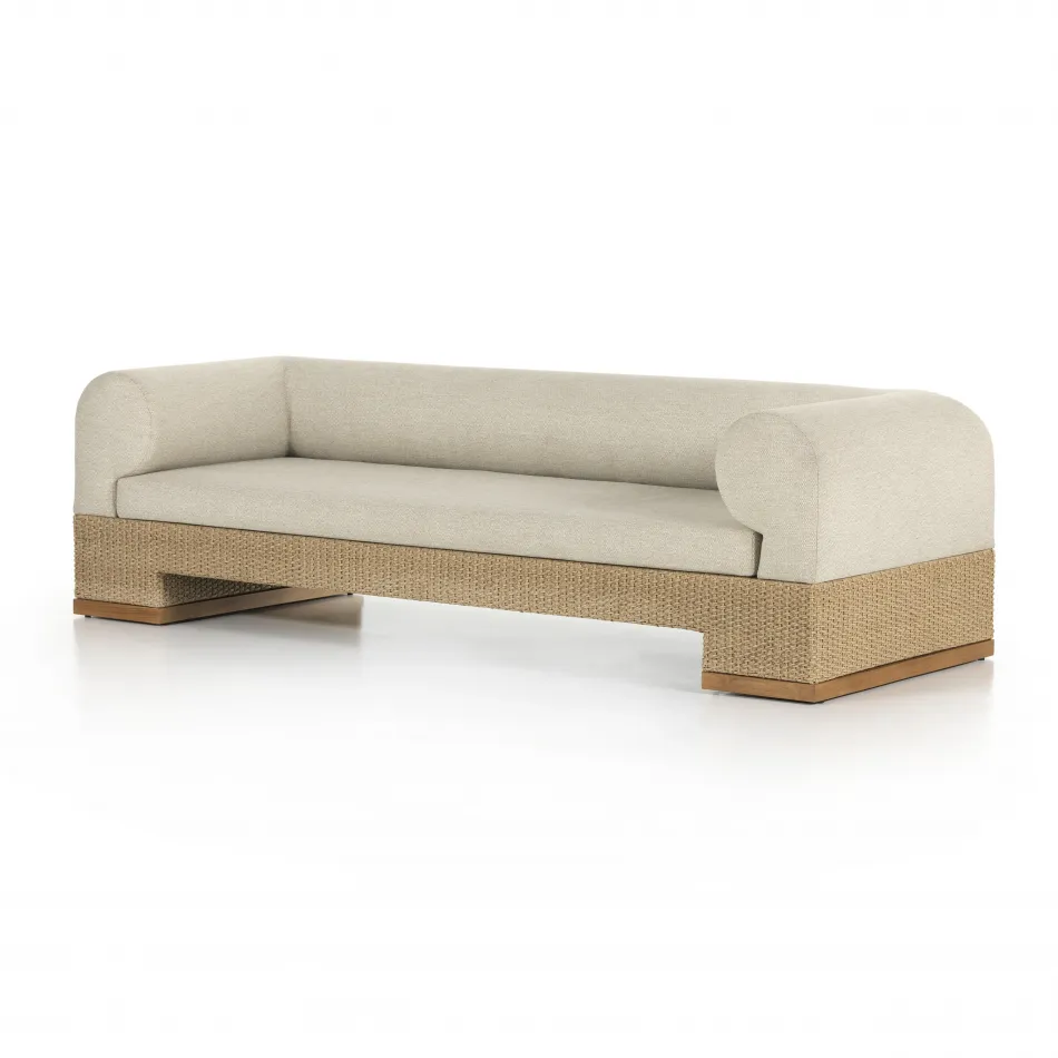 Joss Outdoor Sofa 106" Natural Teak