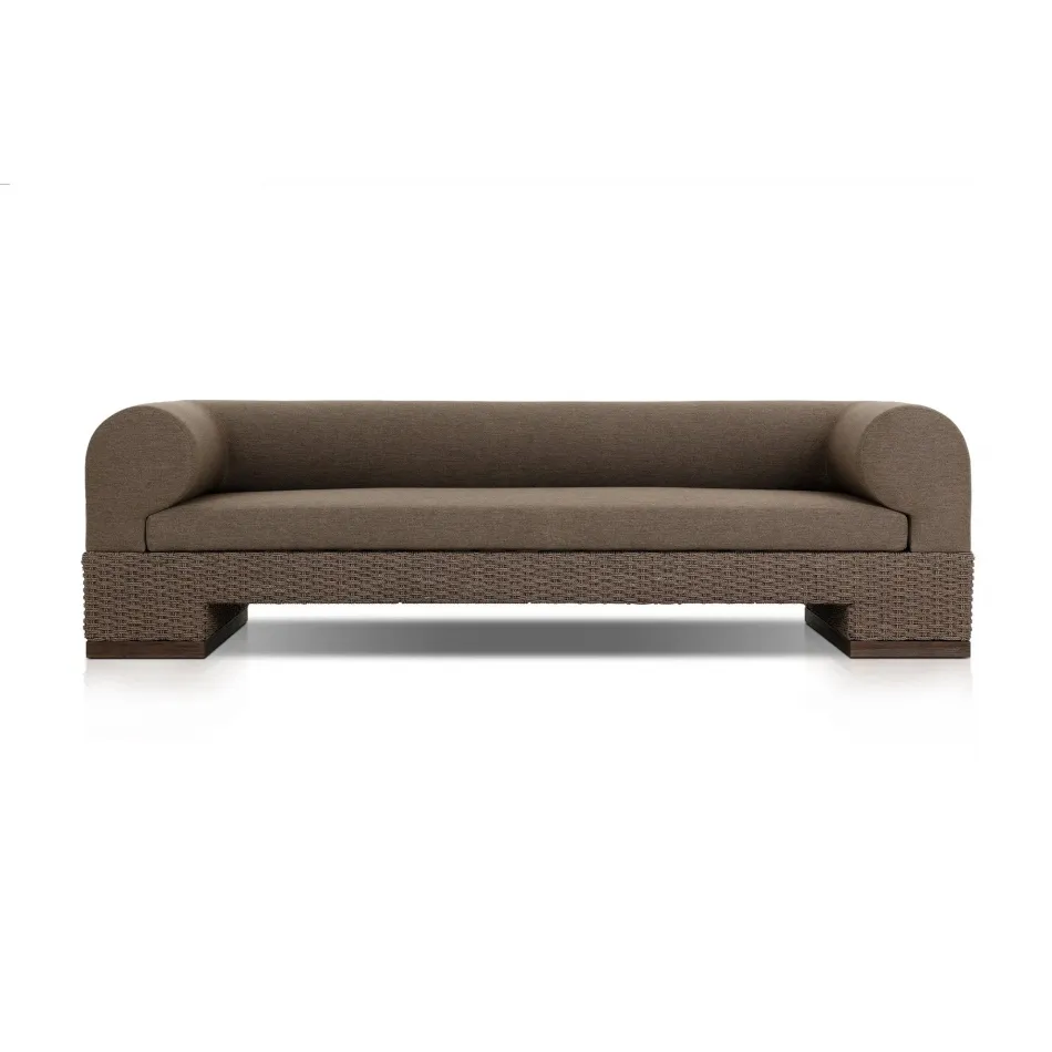 Joss Outdoor Sofa Ellor Brown