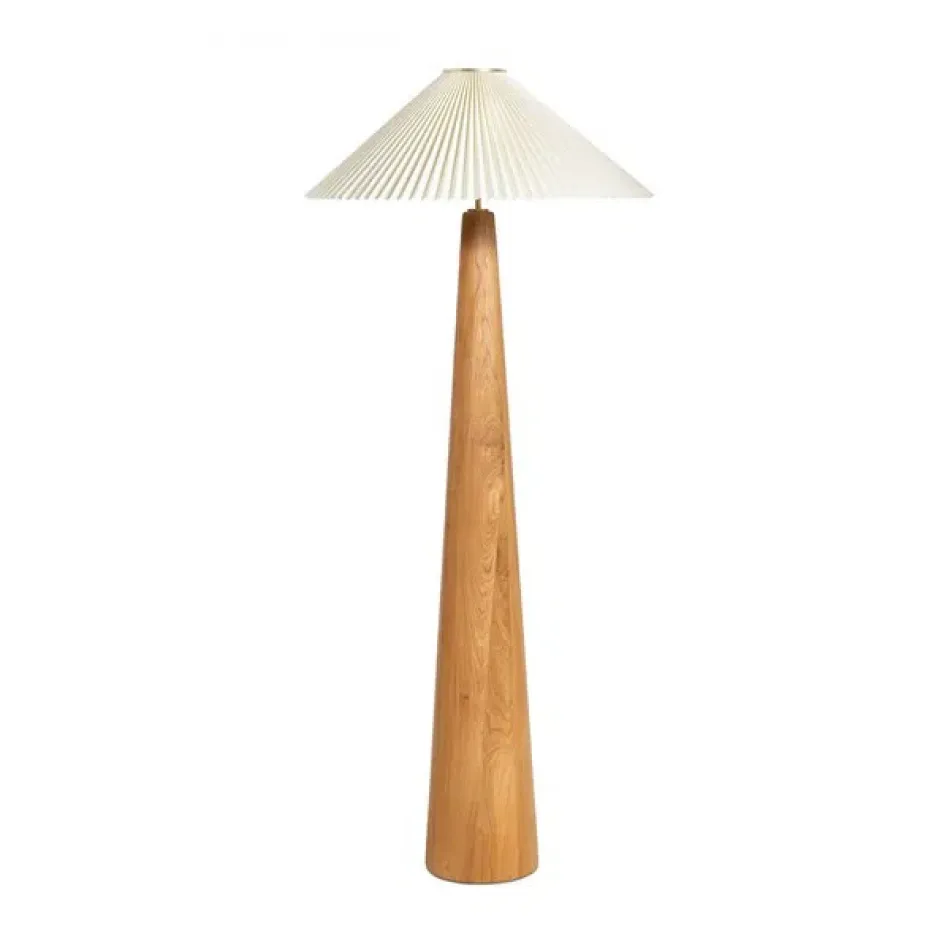 Nora Floor Lamp Light Oak