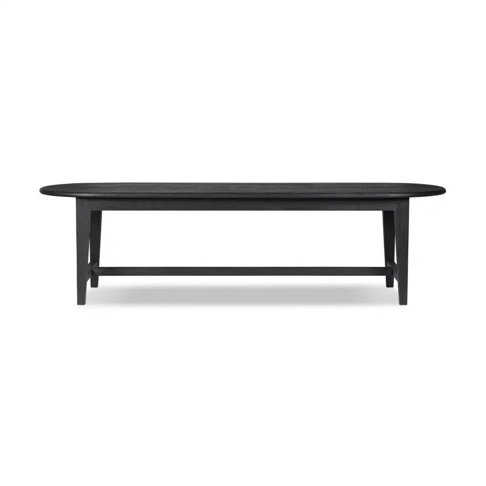 Alfie Dining Table Black Pine