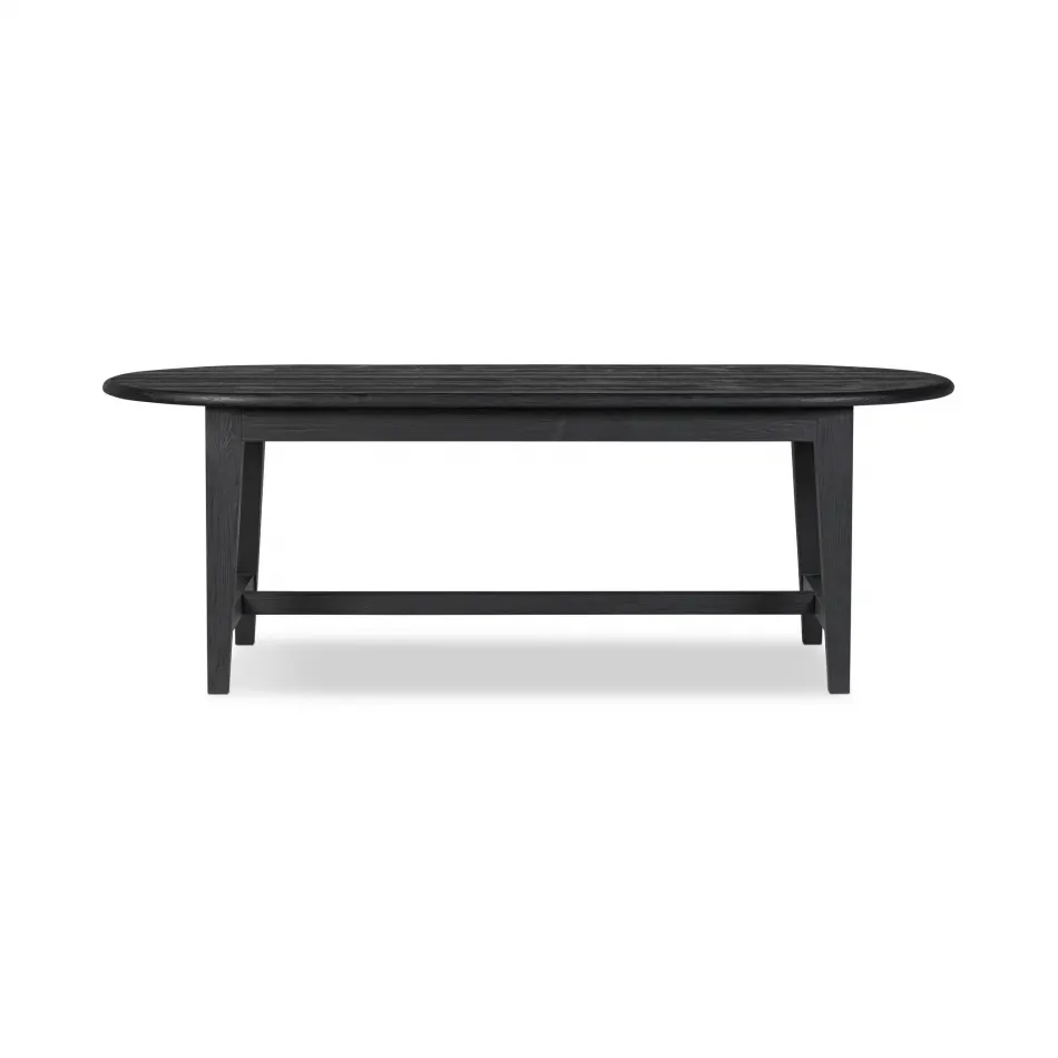 Alfie Dining Table Black Pine 87"