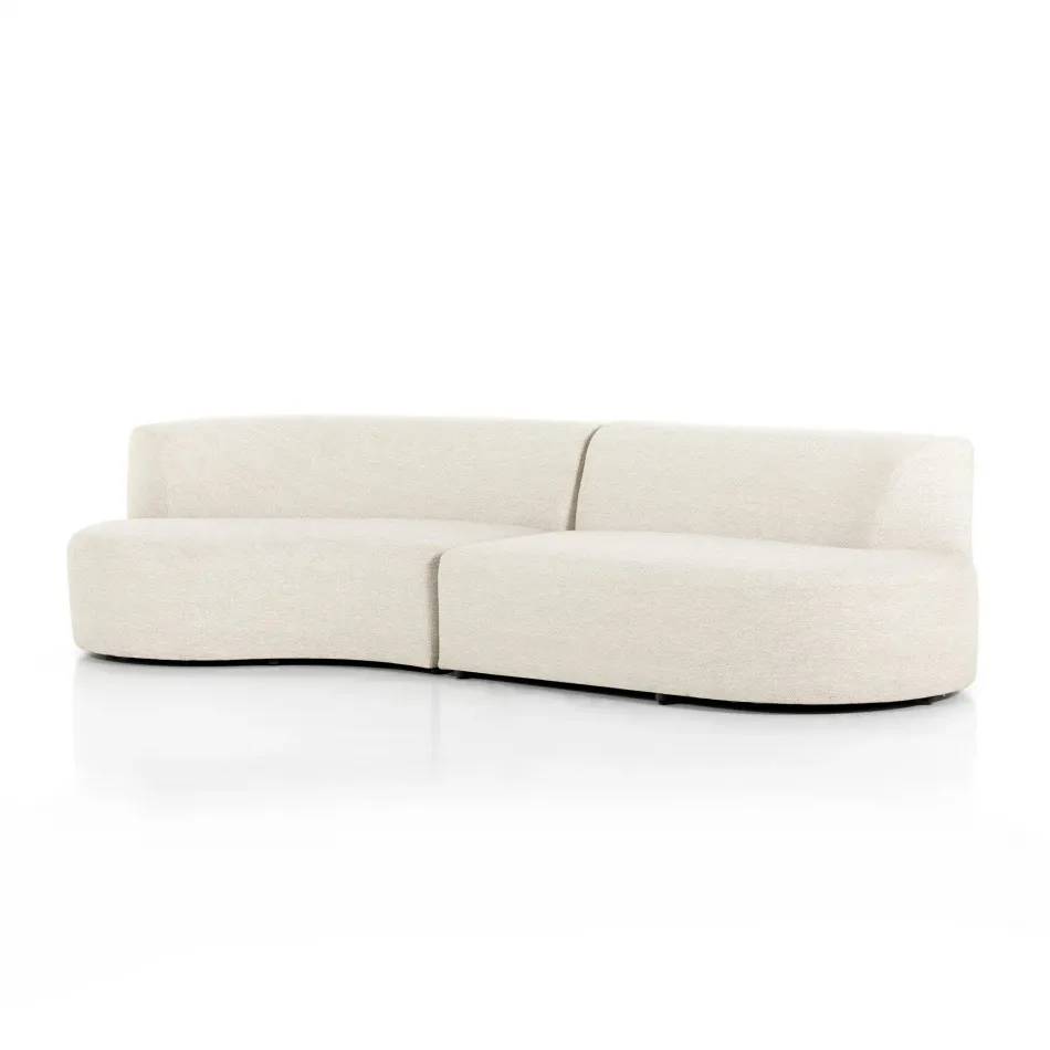 Opal Outdoor 2 Pc Sectional Left Arm Facing Faye Sand