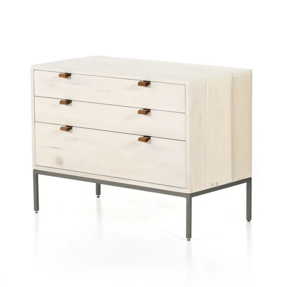 Trey Large Nightstand Dove Poplar