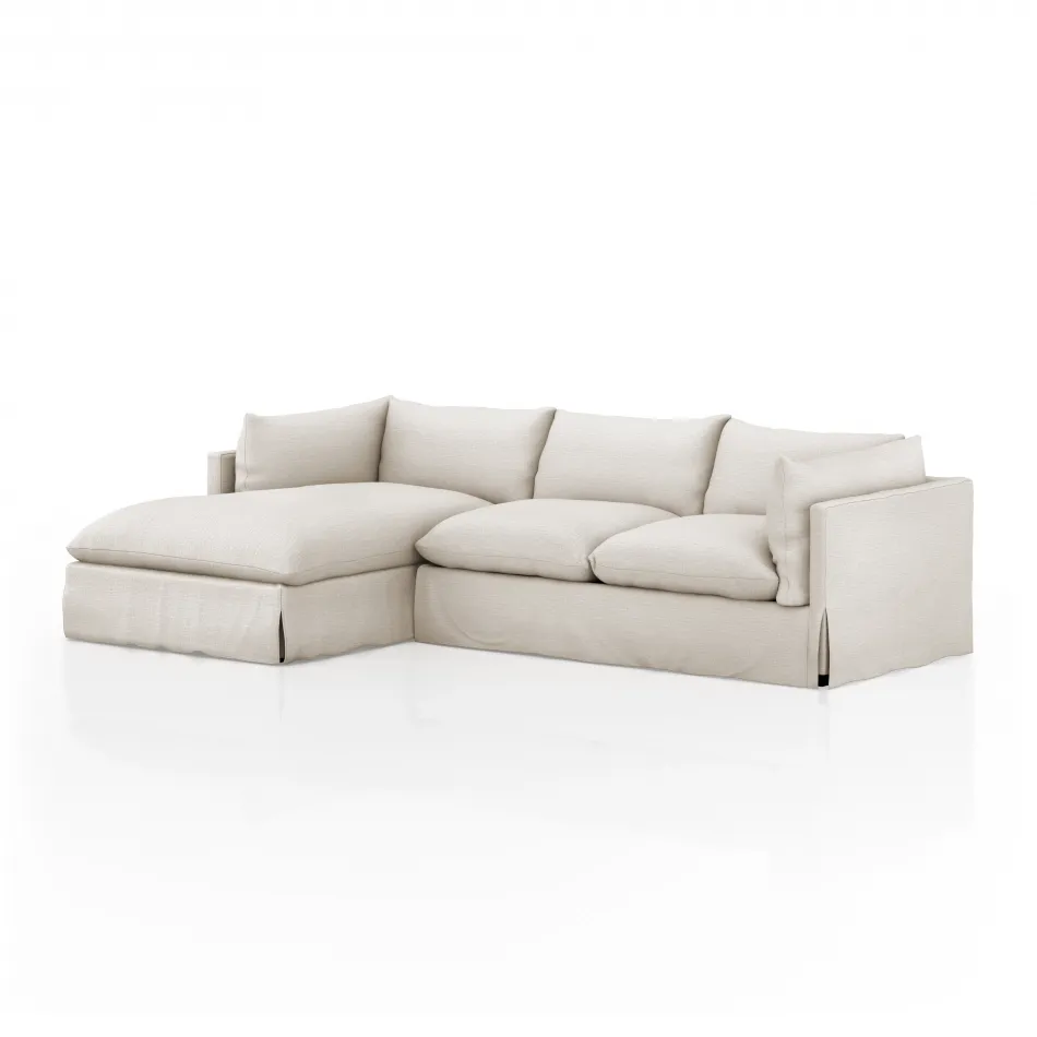 Habitat 2 Piece Left Arm Facing Sectional 115'' Nimbus