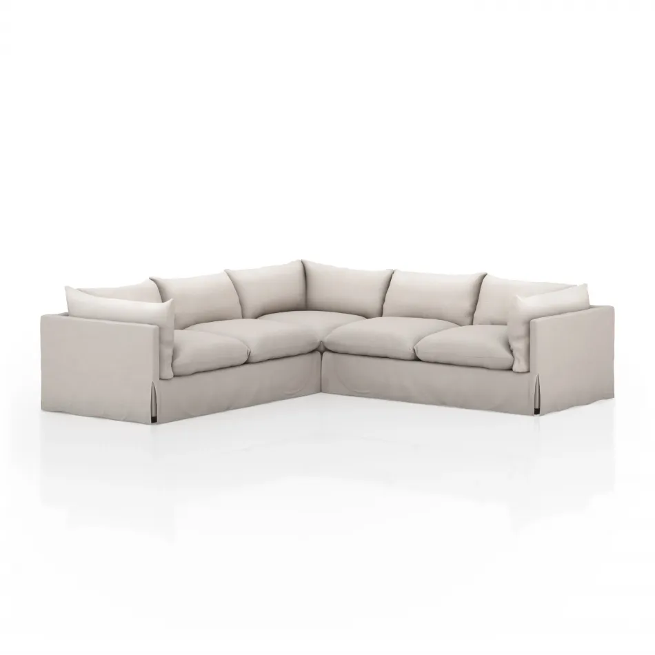 Habitat 3 Piece Sectionals 111" Bennett Moon