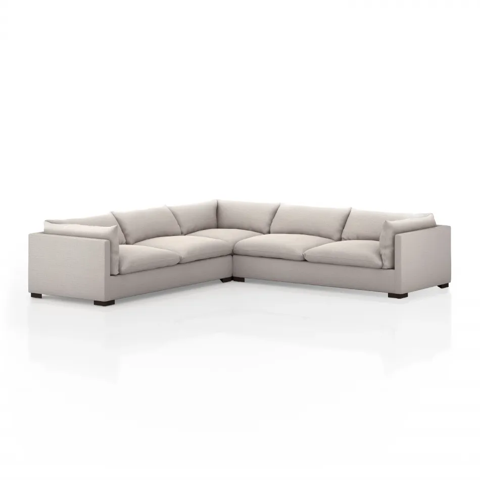 Westwood 3 Pieces Sectional 122" Bennett Moon