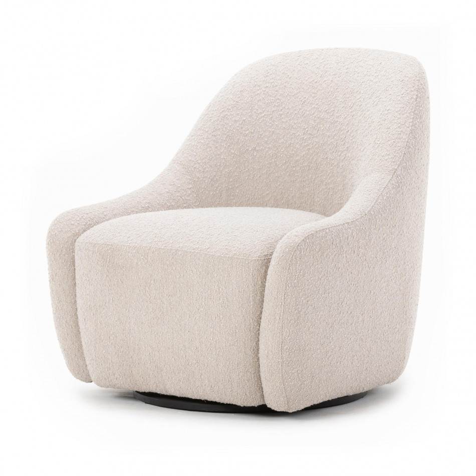 Levi Swivel Chair Knoll Sand