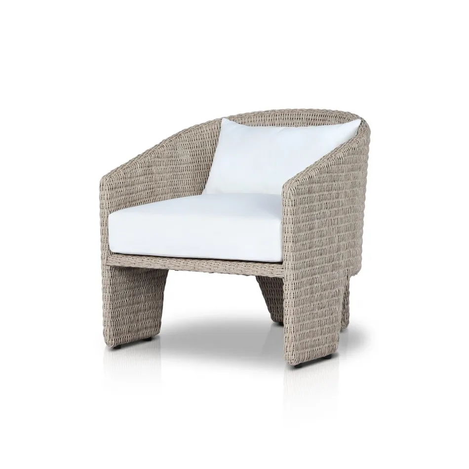 Fae Outdoor Chair Vintage White