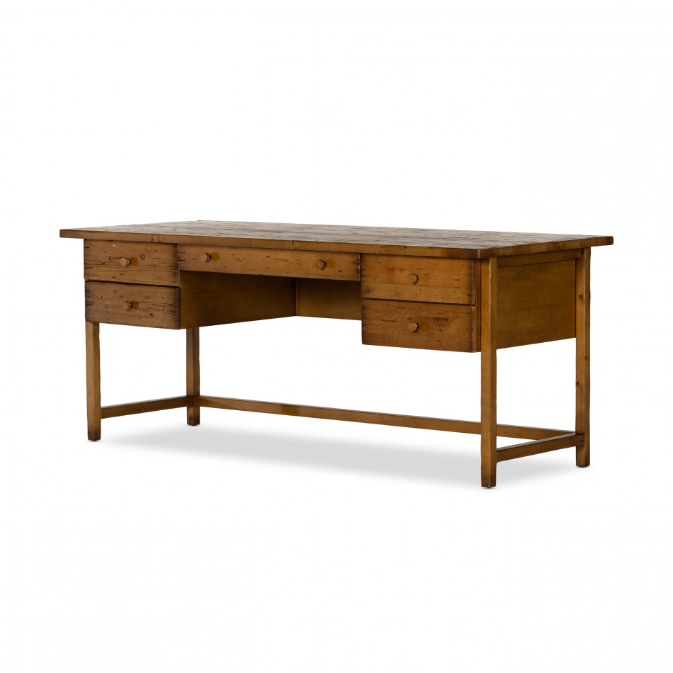 Reign Desk Waxed Pine