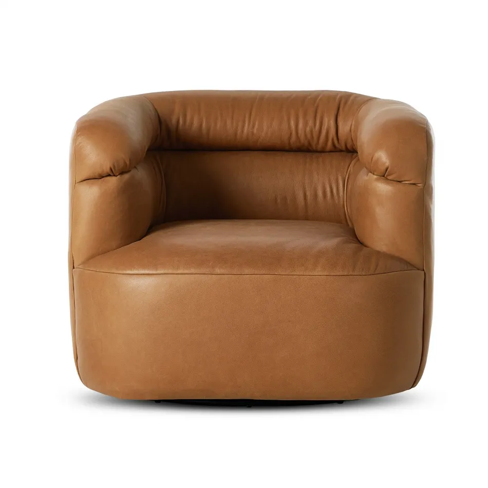 Gerrie Swivel Chair Brickhouse Butterscotch