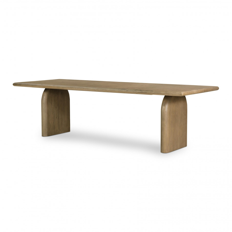 Sorrento 106" Dining Table Aged Drift