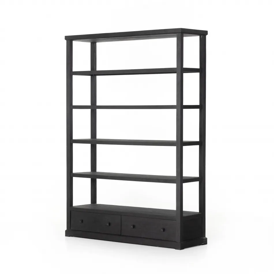 Woodmore Bookcase Dark Totem