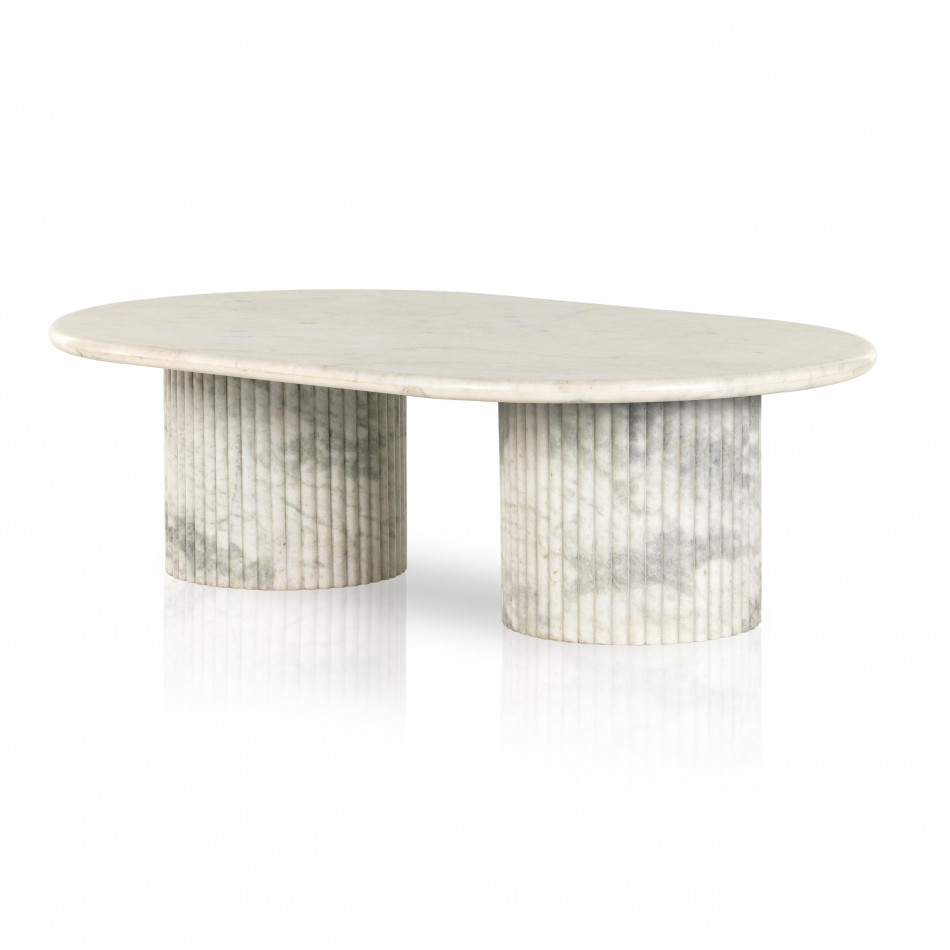 Oranda Coffee Table Polished White