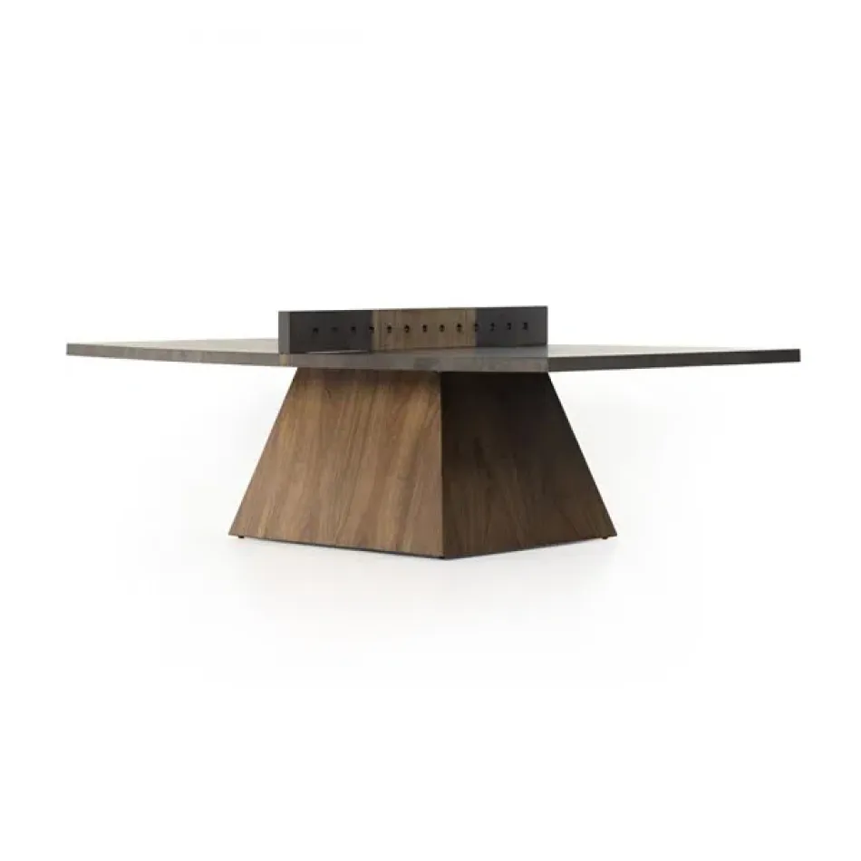 Ping Pong Table Natural Brown Guanacaste