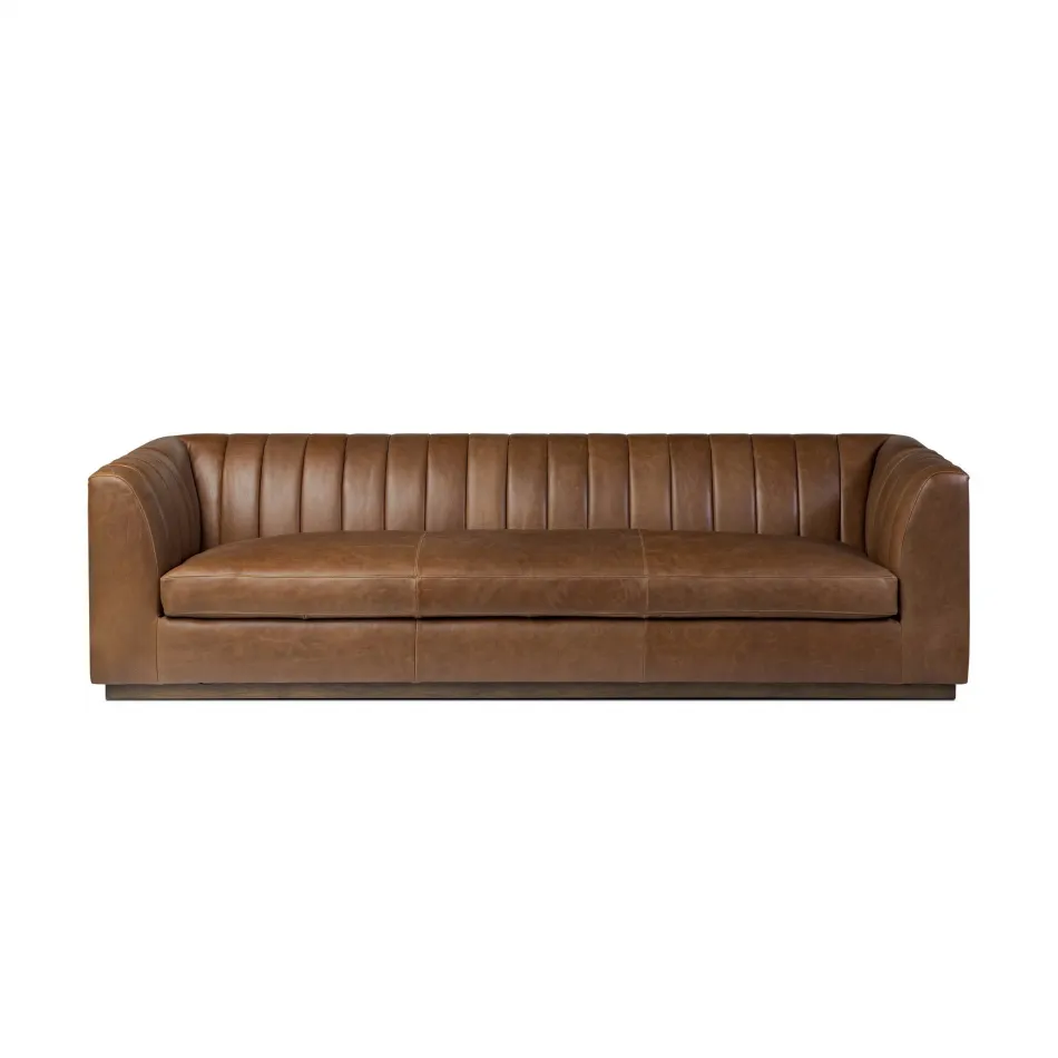 Alec Sofa Dulane Mahogany