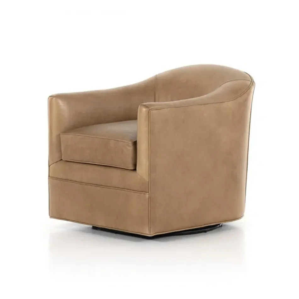 Quinton Swivel Chair Ontario Taupe